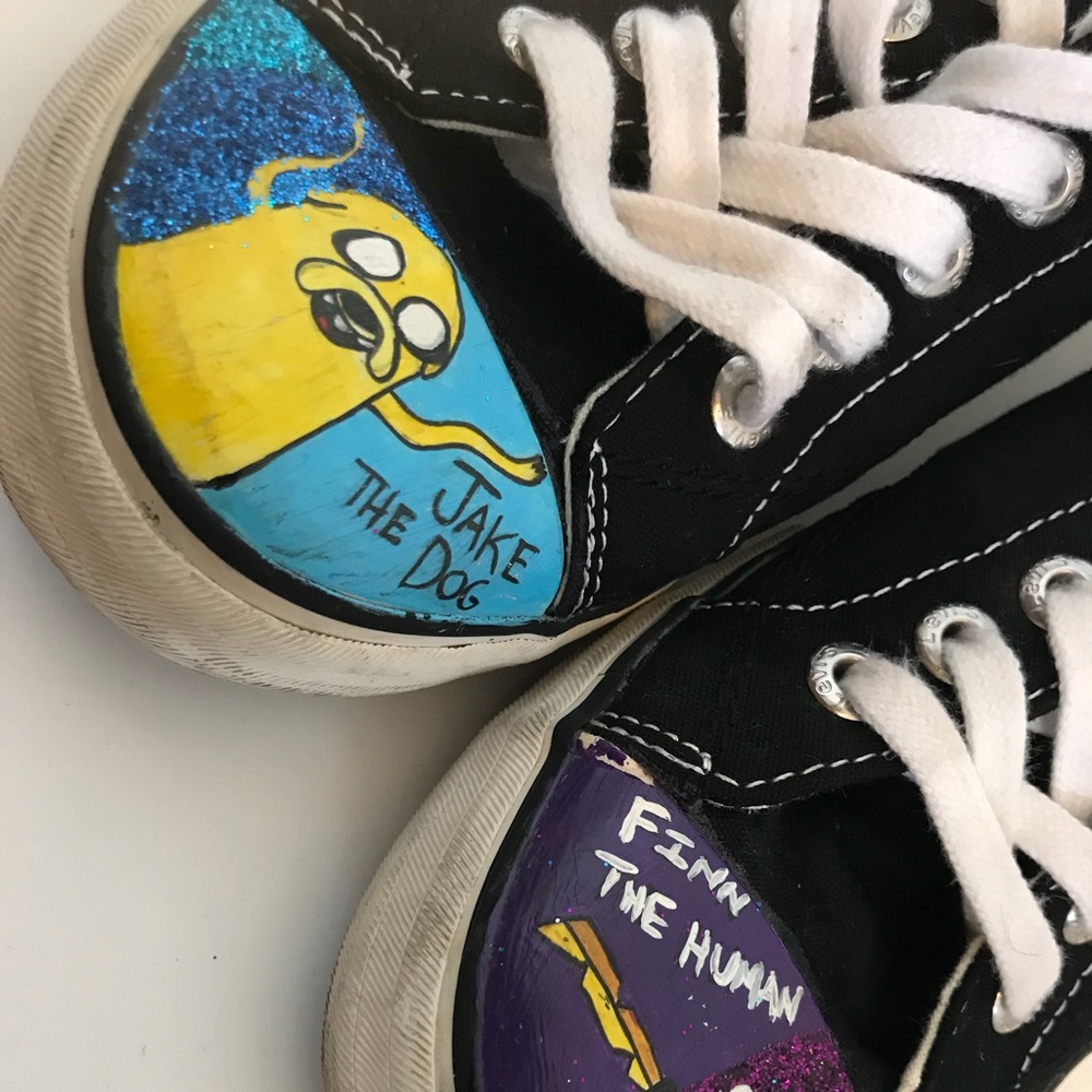Custom made levi shoes. - Picture 5 of 7